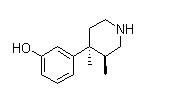 (+)-(3R,4R)-3,4-二甲基-4-（3-羟基苯基）哌啶119193-19-0
