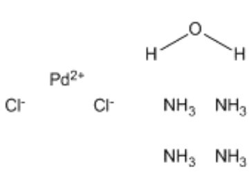 四氨合氯化钯一水合物 (metals basis), Pd 39% min|TetraamMinepalladium(II) Chloride Monohydrate